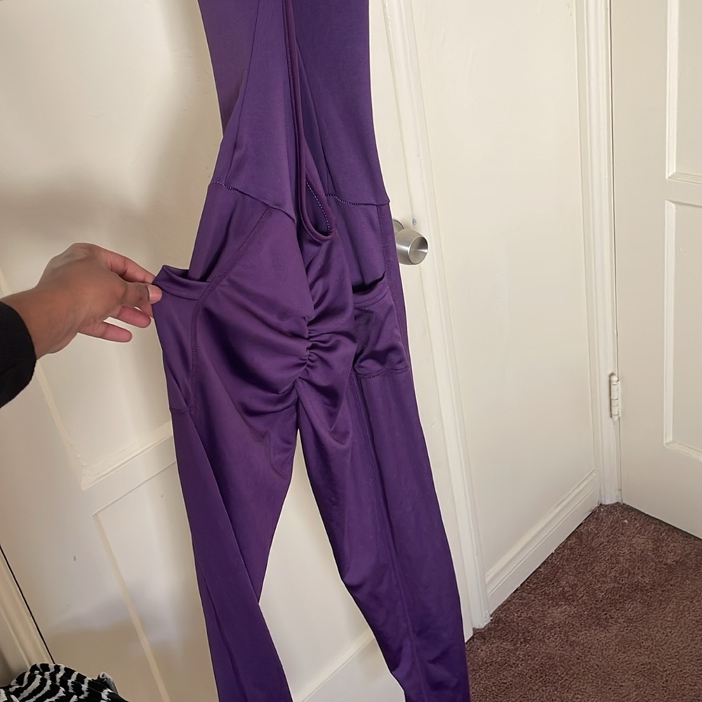 Purple Jumpsuit - Picture 3 of 5